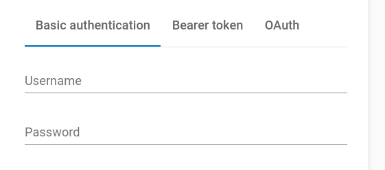 Basic Authentication Setup